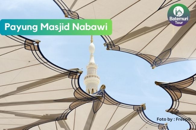 Inilah 6 Fakta Payung Masjid Nabawi Yang Buat Jemaah Nyaman Saat Beribadah